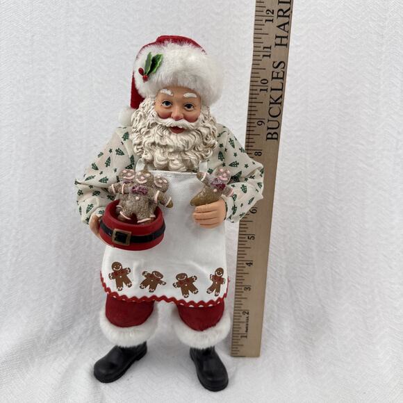 Possible Dreams “And Everything Nice” Figurine - Santa - Retriever - Gingerbread - Picture 9 of 15